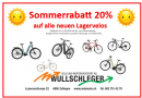 Sommerrabatt Velos 2026